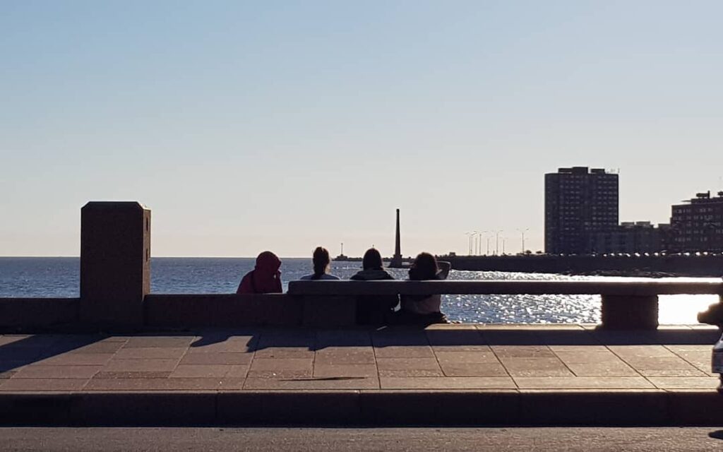 Montevideo bahía sudamericana escondida