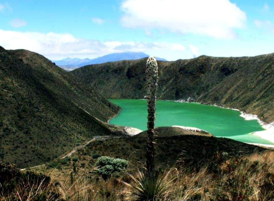 Laguna Verde en Nariño