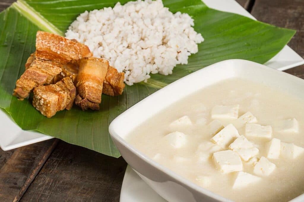 Mote de queso costeño
