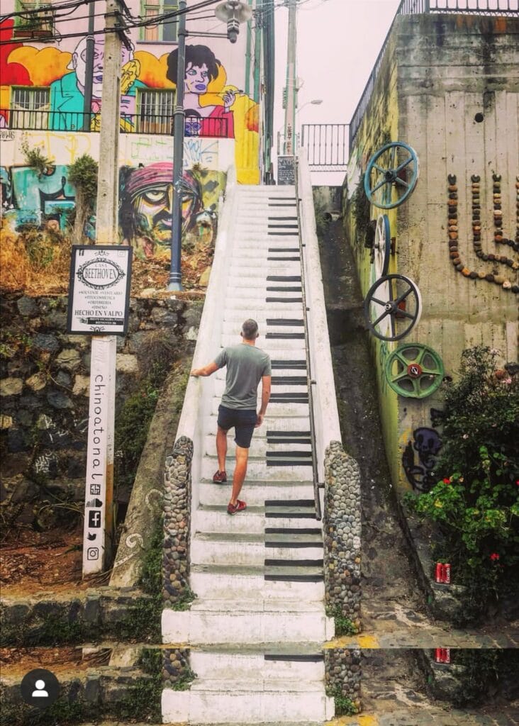 Escalera Piano