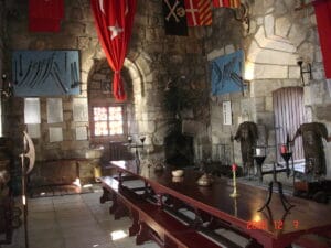 Interior del castillo de San Pedro