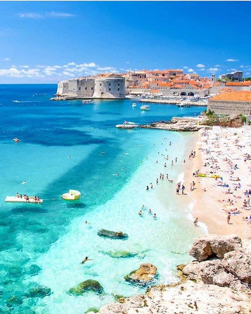 Plaza Banje en Dubrovnik