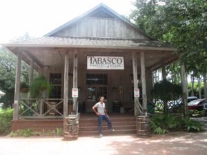 fábrica y museo de salsa tabasco en Avery Island.