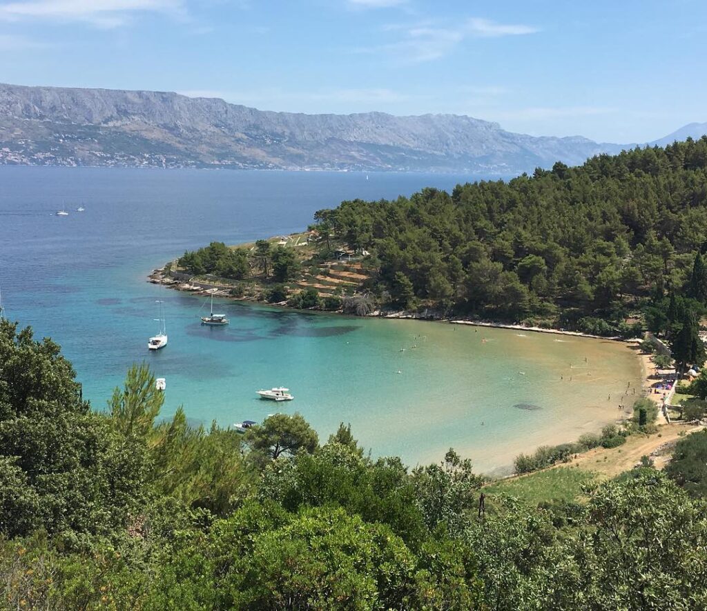 Lovrecina bay, Brac, Croacia