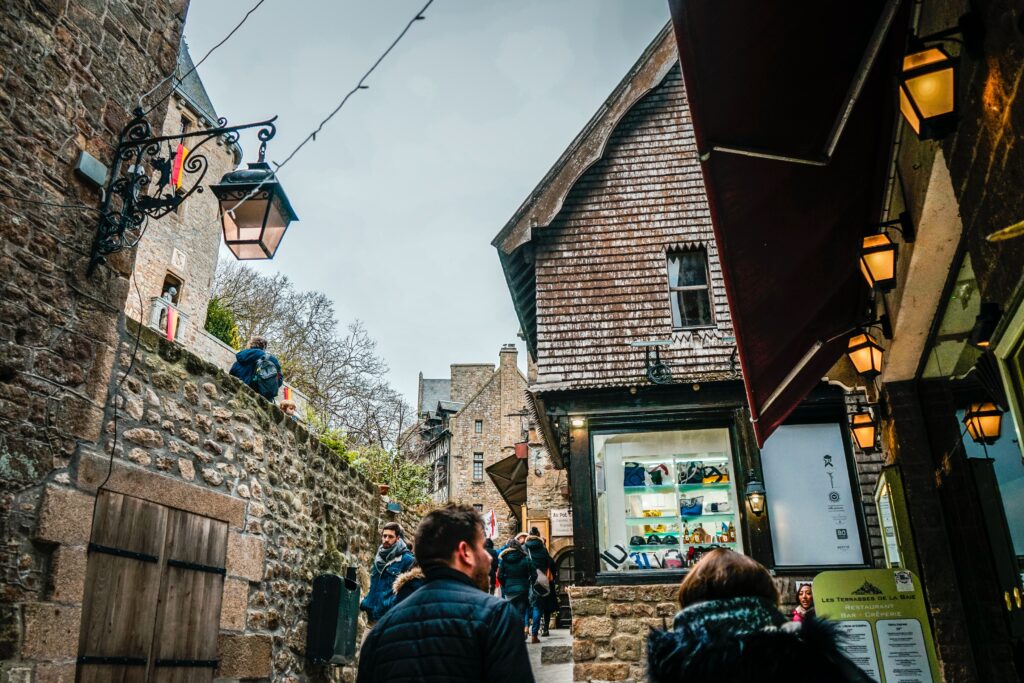 Calles del Mont Saint Michel