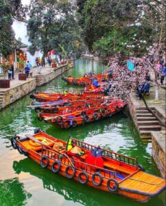 Pueblos fluviales China