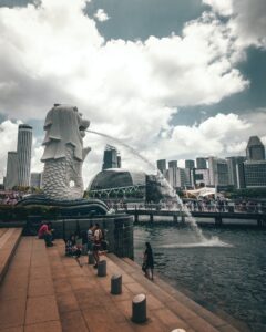 Merlion Park, Singapur