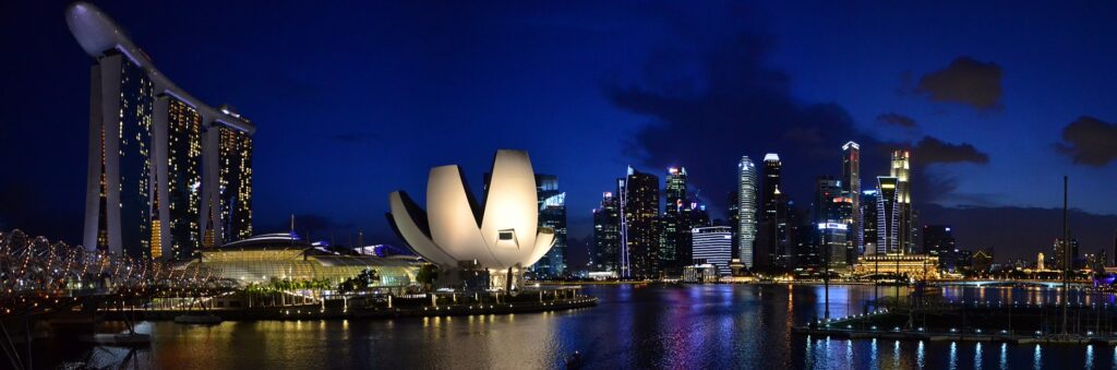 Panorámica Marina Bay Sands @pixabay