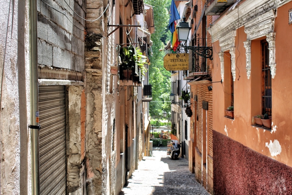 Granada - Calle de las teterías