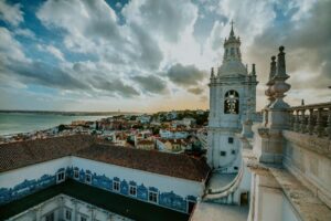 Vista desde la cubierta del monasterio de San Vicente 