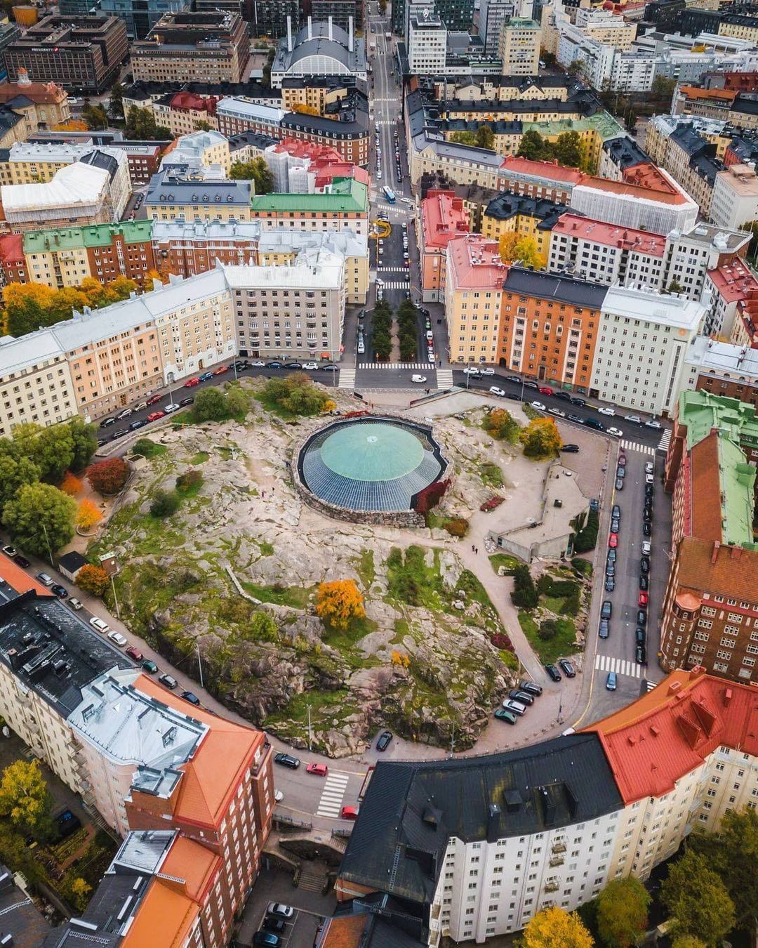 Iglesia luterana de la roca de Helsinki