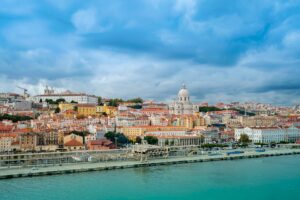 Imagen de Lisboa desde el rio Tajo