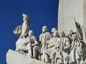 Padrón de los descubrimientos en Belém el barrio monumental de Lisboa
