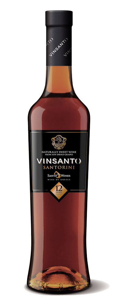 Santorini vino