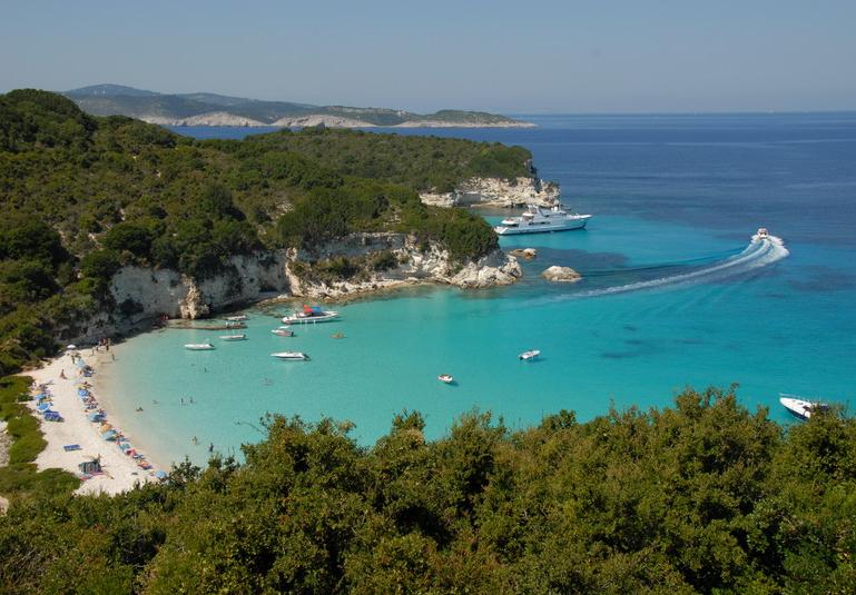 Paxos Antipaxos islas griegas