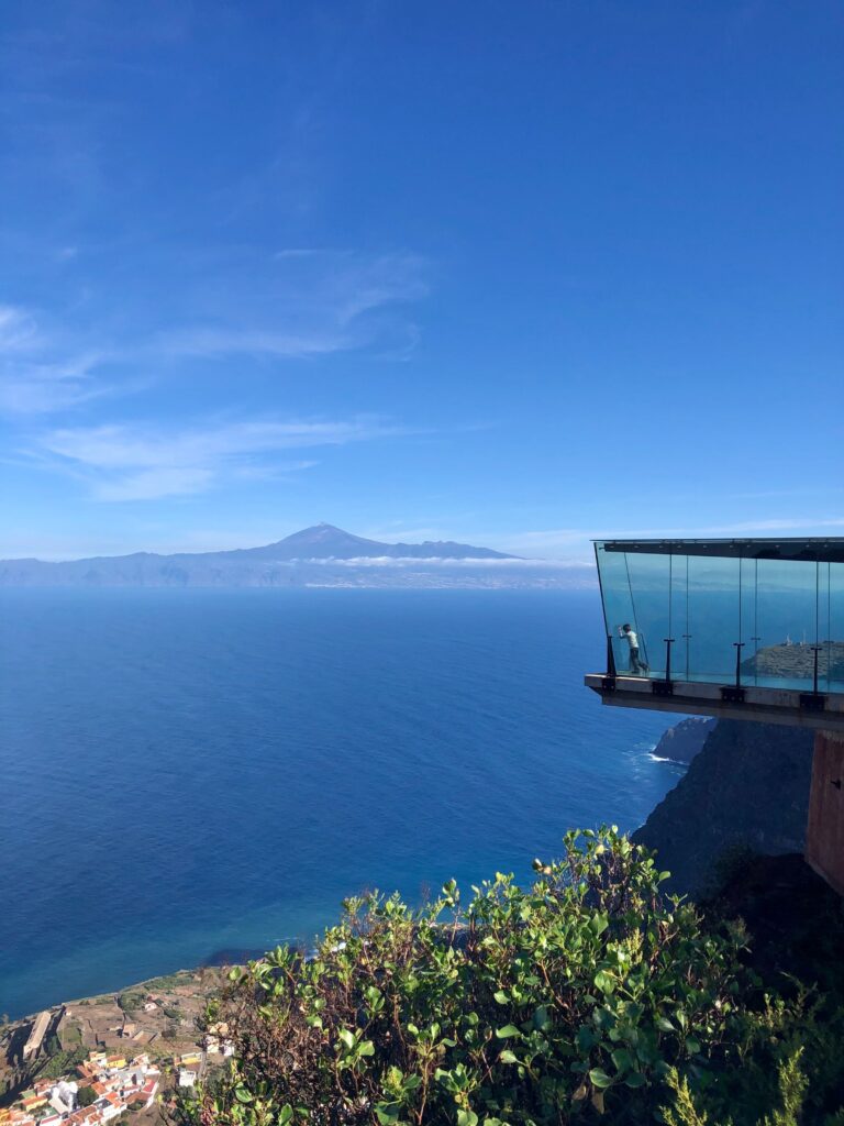 Puedes ver el Teide desde el Mirador de Abrante