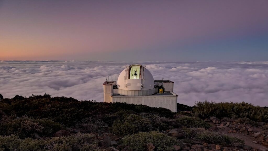 En el Roque de Los Muchachos se instaló el Observatorio para ver las estrellas