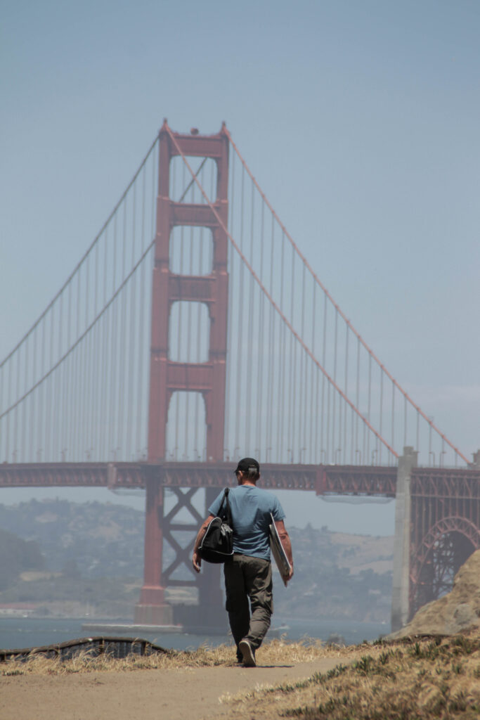 Golden Gate Bridge desde Baker Beach en San Francisco