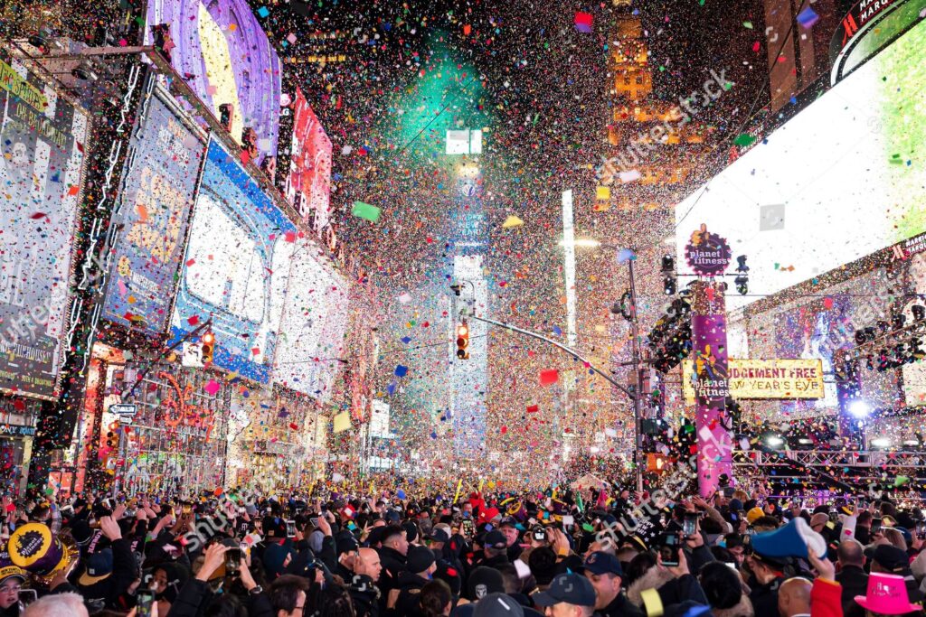 Fin de año en Nueva York - Times Square