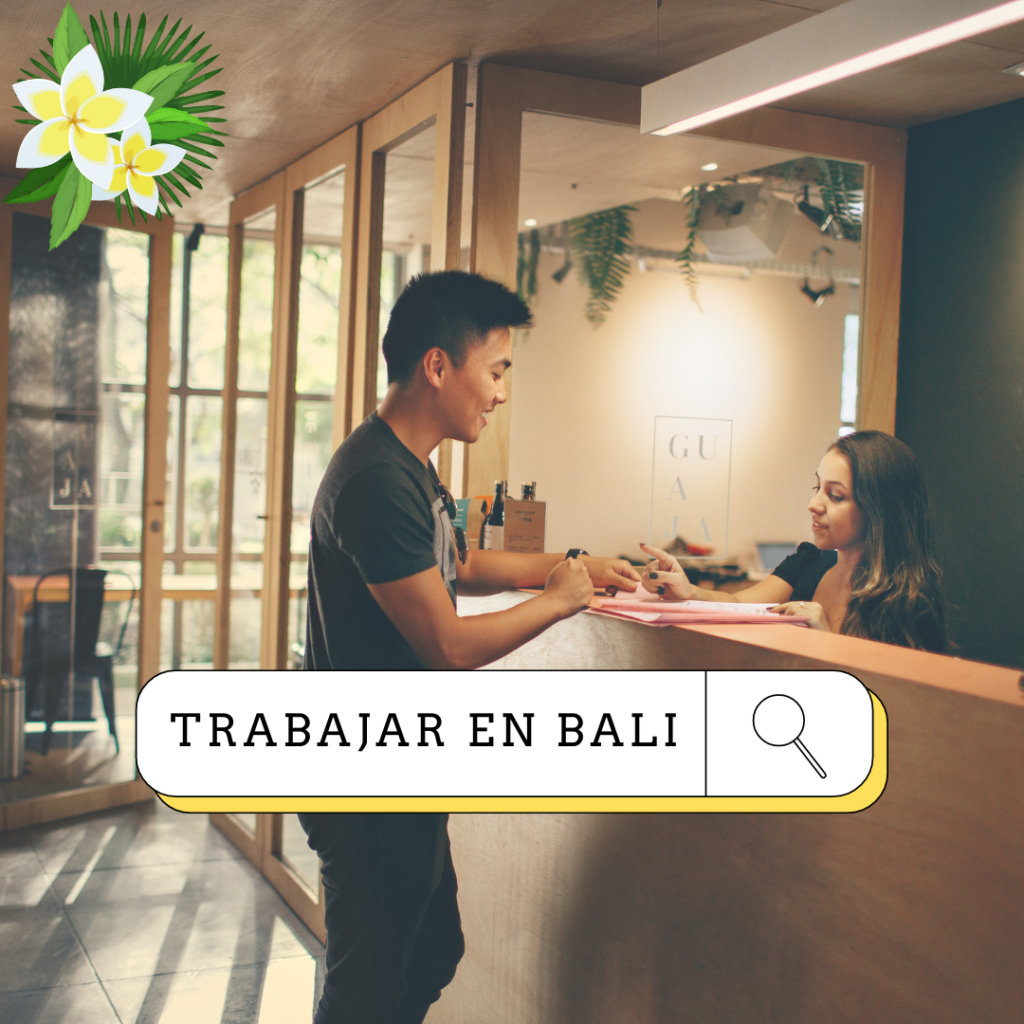 trabajar en Bali